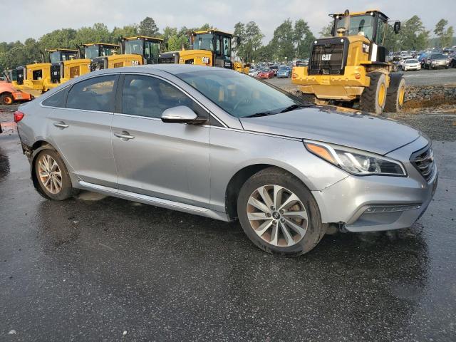 5NPE34AF7FH092839 - 2015 HYUNDAI SONATA SPORT GRAY photo 4