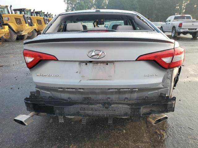 5NPE34AF7FH092839 - 2015 HYUNDAI SONATA SPORT GRAY photo 6