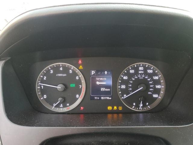 5NPE34AF7FH092839 - 2015 HYUNDAI SONATA SPORT GRAY photo 9