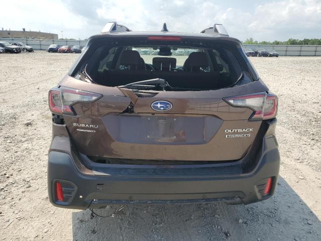4S4BTGPD9L3123389 - 2020 SUBARU OUTBACK TOURING LDL BROWN photo 6