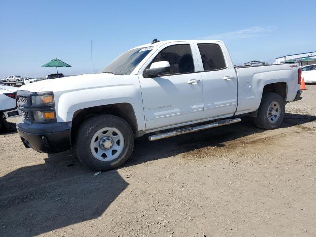 1GCVKREH8FZ333358 - 2015 CHEVROLET SILVERADO K1500 LT WHITE photo 1