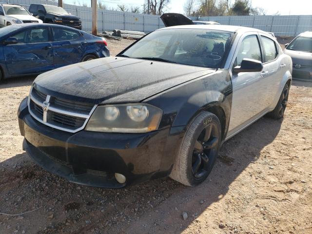 1B3CC4FB9AN125394 - 2010 DODGE AVENGER SXT SILVER photo 2