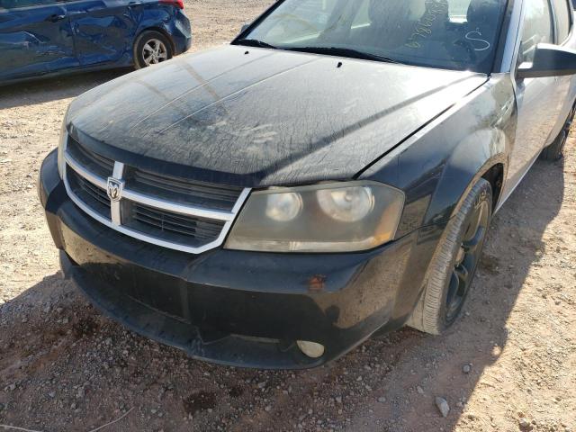 1B3CC4FB9AN125394 - 2010 DODGE AVENGER SXT SILVER photo 9