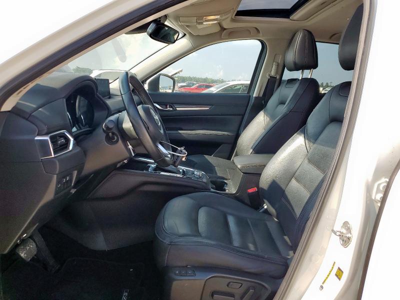 JM3KFADM8K1685220 - 2019 MAZDA CX-5 GRAND TOURING WHITE photo 7
