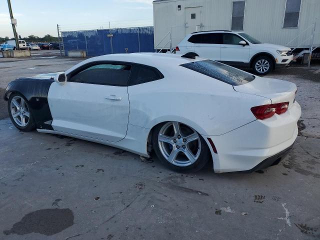 1G1FB1RSXK0104327 - 2019 CHEVROLET CAMARO LS WHITE photo 2