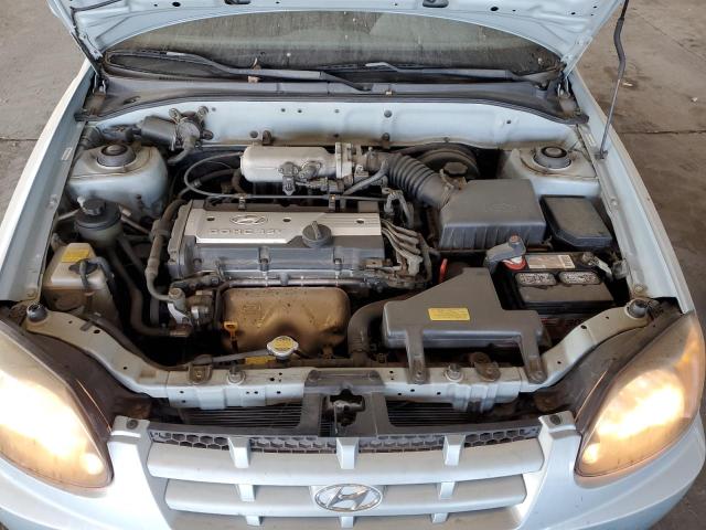 KMHCG35C85U321440 - 2005 HYUNDAI ACCENT GS BLUE photo 11