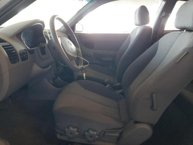 KMHCG35C85U321440 - 2005 HYUNDAI ACCENT GS BLUE photo 7