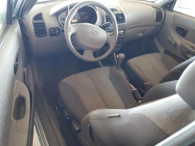 KMHCG35C85U321440 - 2005 HYUNDAI ACCENT GS BLUE photo 8