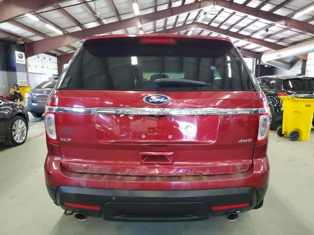 1FM5K8D80EGA05708 - 2014 FORD EXPLORER XLT Qırmızı foto 6