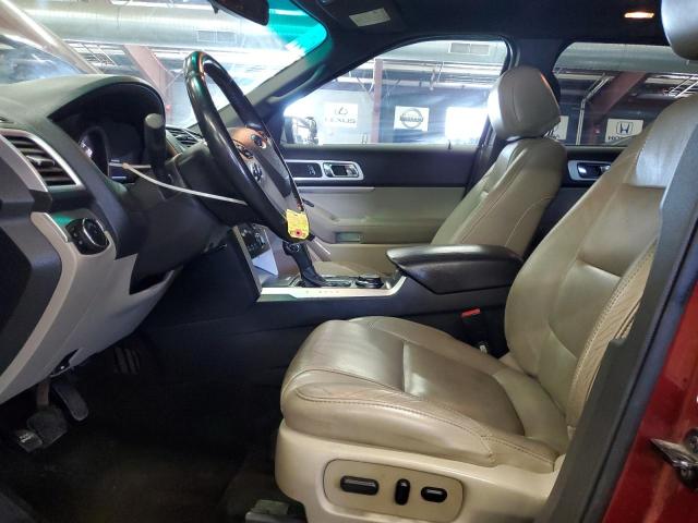 1FM5K8D80EGA05708 - 2014 FORD EXPLORER XLT Qırmızı foto 7
