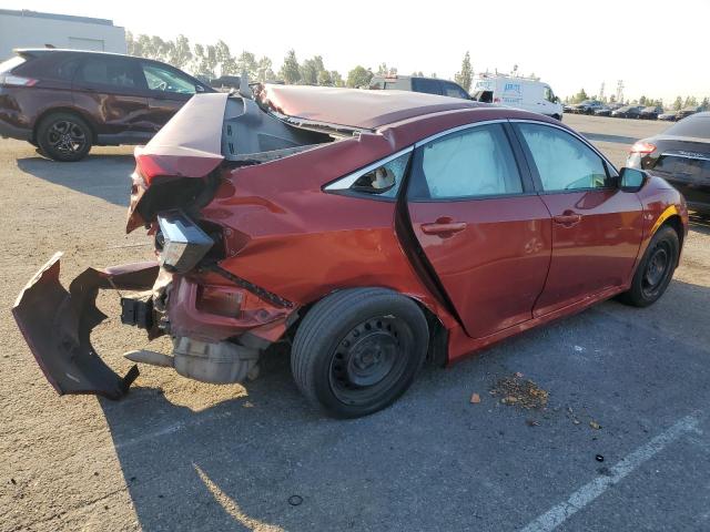 19XFC2F61KE214272 - 2019 HONDA CIVIC LX MAROON photo 3