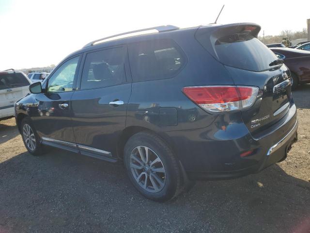 5N1AR2MMXEC660373 - 2014 NISSAN PATHFINDER S 蓝色 照片 2