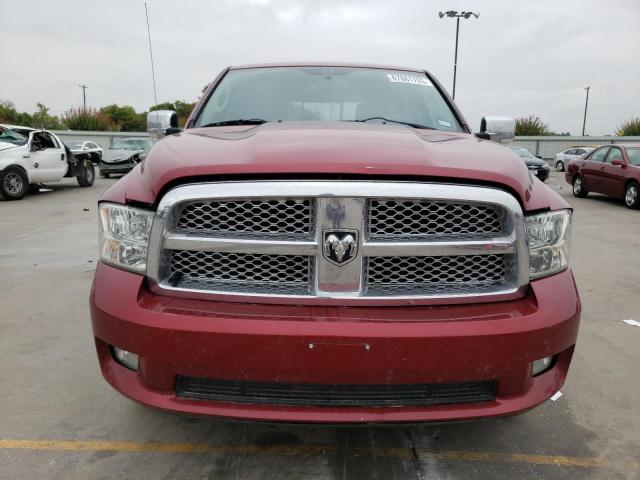 1C6RD7PT7CS312045 - 2012 DODGE RAM 1500 LONGHORN RED photo 5