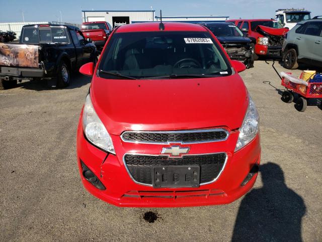 KL8CD6S9XFC811398 - 2015 CHEVROLET SPARK 1LT RED photo 5