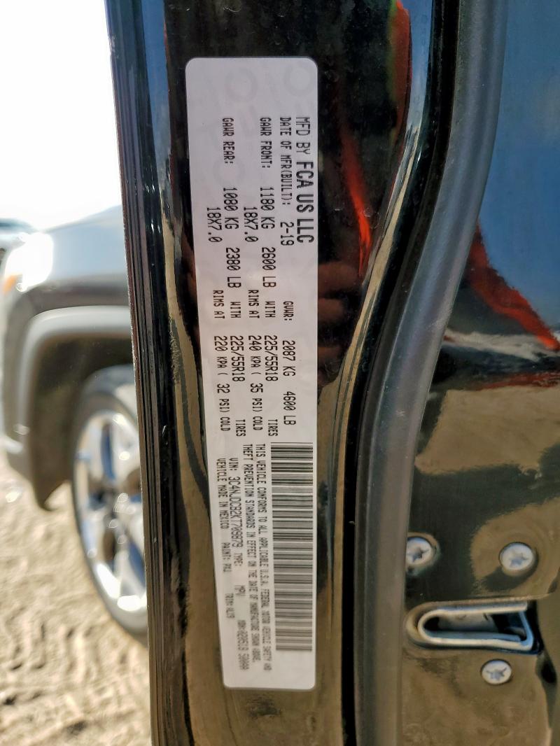 3C4NJDCB2KT709879 - 2019 JEEP COMPASS LIMITED Қара фото 13