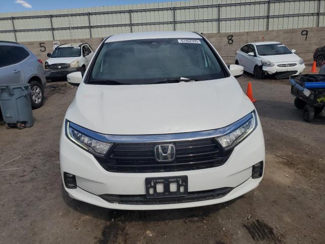 5FNRL6H51MB017124 - 2021 HONDA ODYSSEY EX WHITE photo 5
