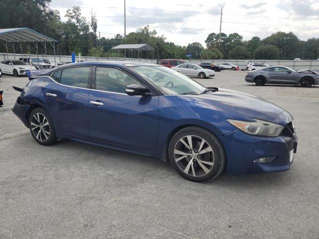 1N4AA6AP7GC435788 - 2016 NISSAN MAXIMA 3.5S BLUE photo 4