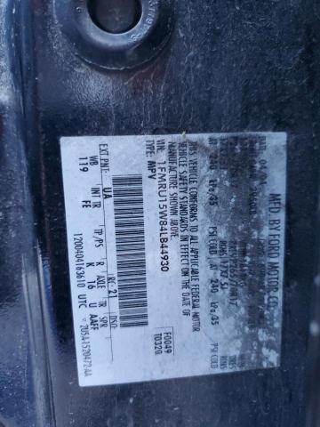 1FMRU15W84LB44930 - 2004 FORD EXPEDITION XLT BLACK photo 22