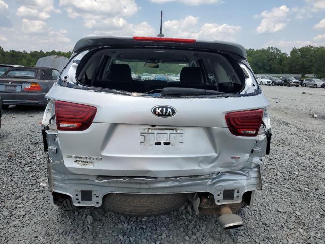 5XYPG4A38KG595123 - 2019 KIA SORENTO L SILVER photo 6