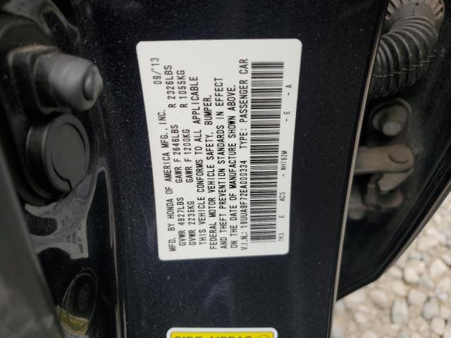 19UUA9F72EA000334 - 2014 ACURA TL ADVANCE GRAY photo 12