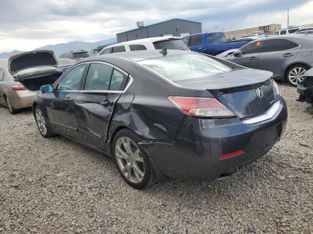 19UUA9F72EA000334 - 2014 ACURA TL ADVANCE GRAY photo 2