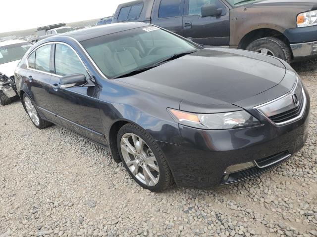 19UUA9F72EA000334 - 2014 ACURA TL ADVANCE GRAY photo 4