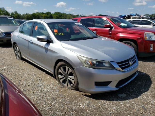 1HGCR2F34DA081506 - 2013 HONDA ACCORD LX SILVER photo 4