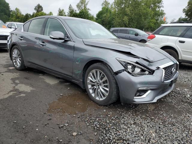 JN1EV7AP2JM358242 - 2018 INFINITI Q50 LUXE 灰色 照片 4