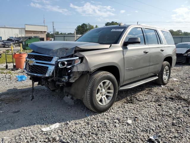 1GNSKBKCXKR254410 - 2019 CHEVROLET TAHOE K1500 LT GRAY photo 1