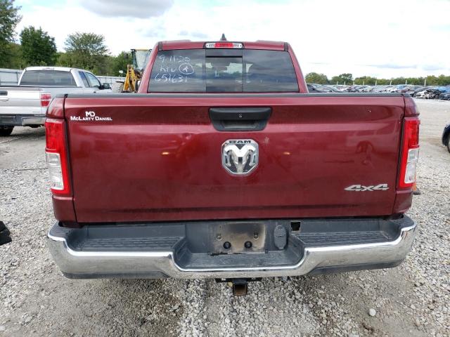 1C6SRFCT5KN651631 - 2019 RAM 1500 TRADESMAN MAROON photo 6