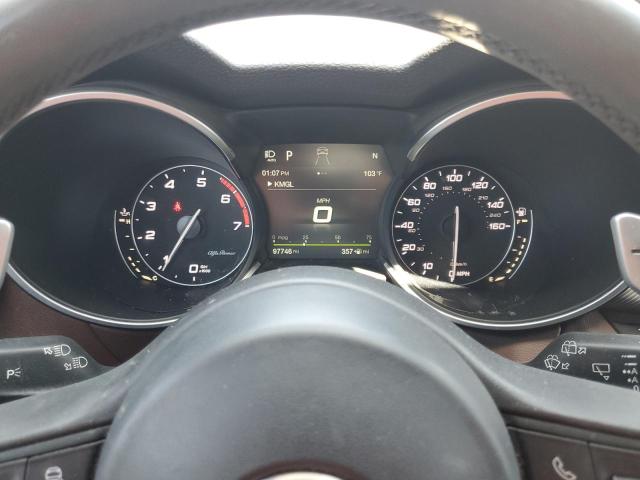 ZASFAKNN6J7B92368 - 2018 ALFA ROMEO STELVIO TI SPORT WHITE photo 9