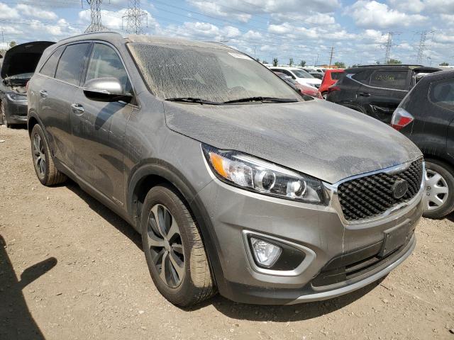 5XYPHDA59JG424720 - 2018 KIA SORENTO EX GRAY photo 4