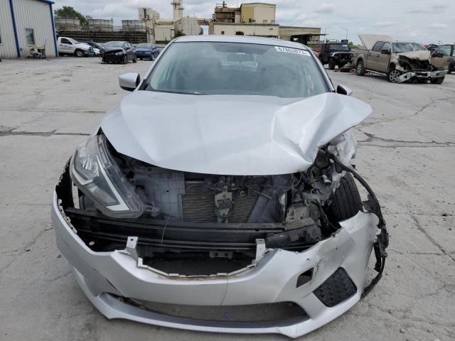 3N1AB7AP2HY207187 - 2017 NISSAN SENTRA S SILVER photo 5