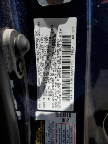 5TENX22N46Z315768 - 2006 TOYOTA TACOMA Mavi foto 12