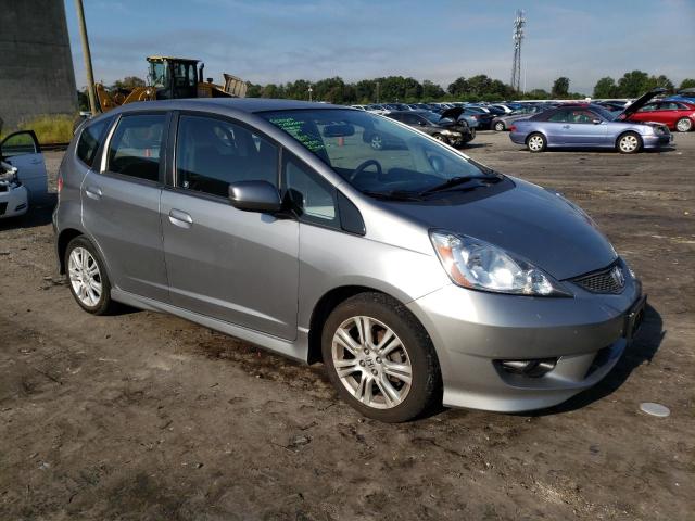 JHMGE8G45AC036000 - 2010 HONDA FIT SPORT SILVER photo 4