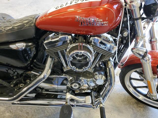 1HD1LL326EC446846 - 2014 HARLEY-DAVIDSON XL1200 T RED photo 7