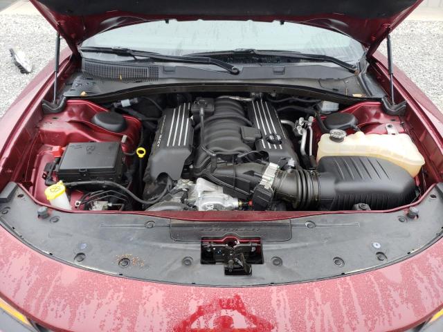 2C3CDXGJ4KH530791 - 2019 DODGE CHARGER SCAT PACK BURGUNDY photo 11