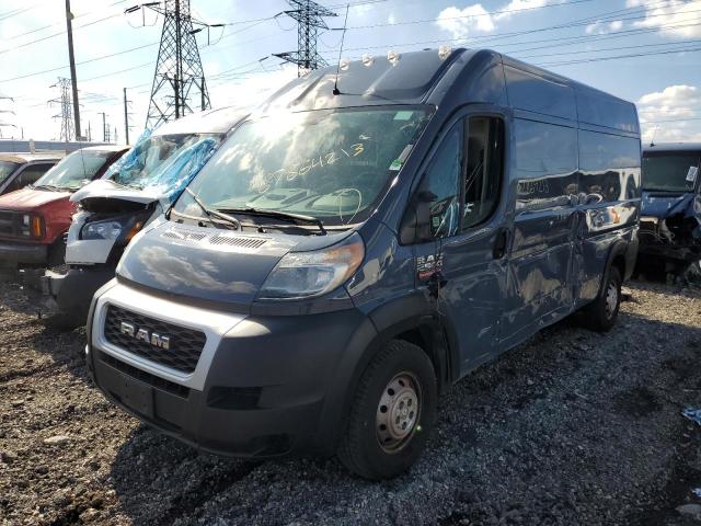 3C6TRVDGXKE519193 - 2019 RAM PROMASTER 2500 HIGH أزرق صورة 2