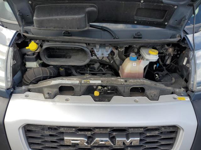 3C6TRVDGXKE519193 - 2019 RAM PROMASTER 2500 HIGH أزرق صورة 7