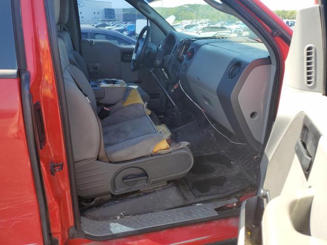 1FTRF12206NA02658 - 2006 FORD F150 RED photo 10