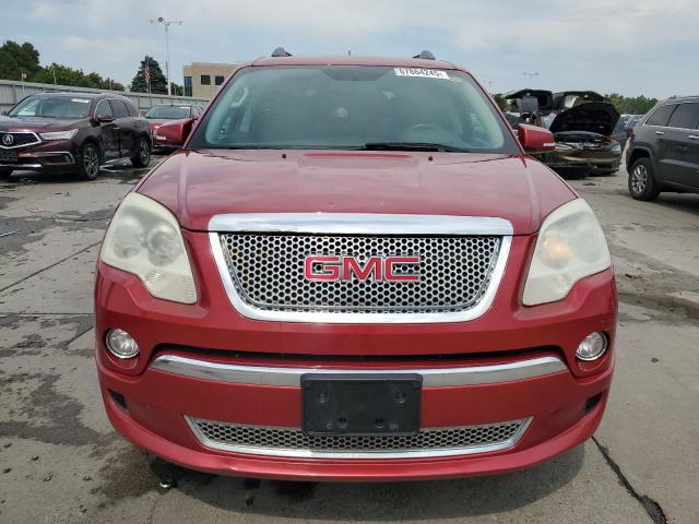 1GKKVTED6CJ343213 - 2012 GMC ACADIA DENALI RED photo 5