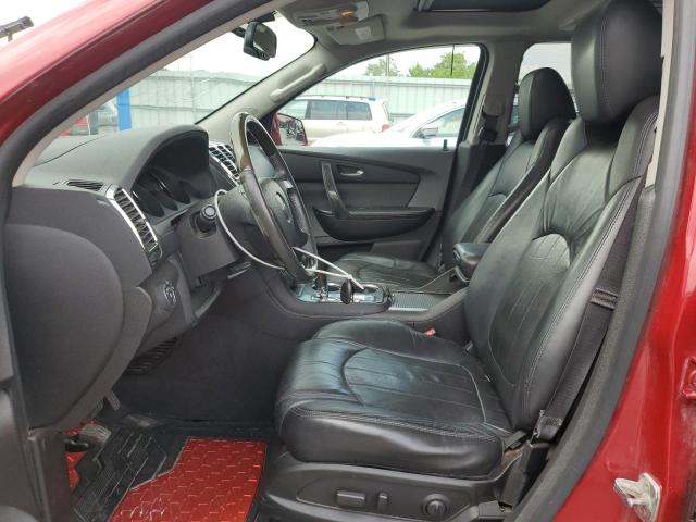1GKKVTED6CJ343213 - 2012 GMC ACADIA DENALI RED photo 7