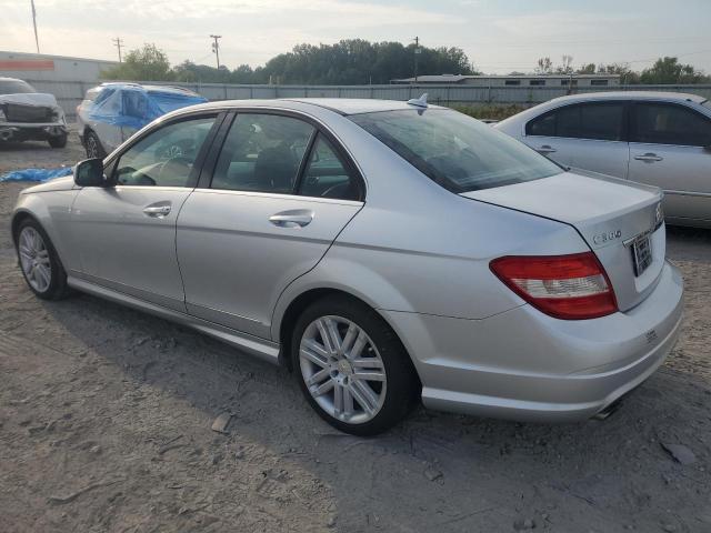 WDDGF54X08F080822 - 2008 MERCEDES-BENZ C 300 SILVER photo 2