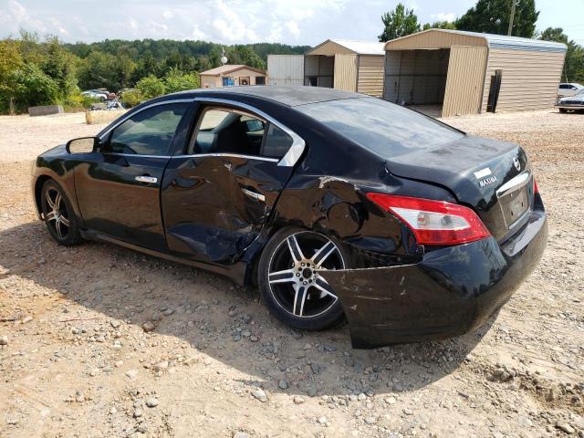 1N4AA51E29C827587 - 2009 NISSAN MAXIMA S BLACK photo 2