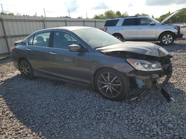1HGCR2F59HA282308 - 2017 HONDA ACCORD SPORT Մոխրագույն լուսանկար 4
