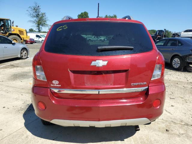 3GNAL3EK1DS608395 - 2013 CHEVROLET CAPTIVA LT RED photo 6