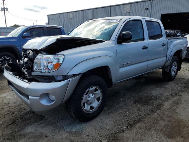 3TMJU62N96M018555 - 2006 TOYOTA TACOMA DOUBLE CAB PRERUNNER SILVER photo 1