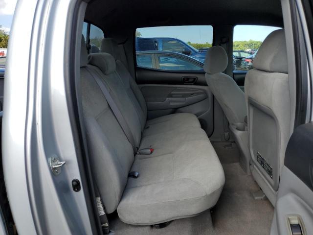 3TMJU62N96M018555 - 2006 TOYOTA TACOMA DOUBLE CAB PRERUNNER SILVER photo 10