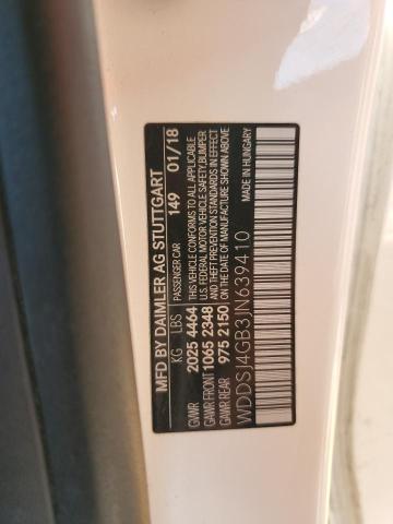 WDDSJ4GB3JN639410 - 2018 MERCEDES-BENZ CLA 250 4MATIC WHITE photo 13