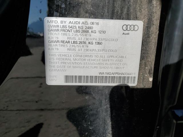 WA1M2AFP5HA034411 - 2017 AUDI Q5 PREMIUM PLUS Qara foto 14